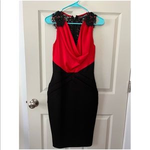 Gorgeous dress with lace back - brand new!